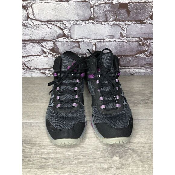 Merrell Wildwood Mid Waterproof Trail Running Hiking Shoes Women 9.5M US J135358 - Picture 3 of 16